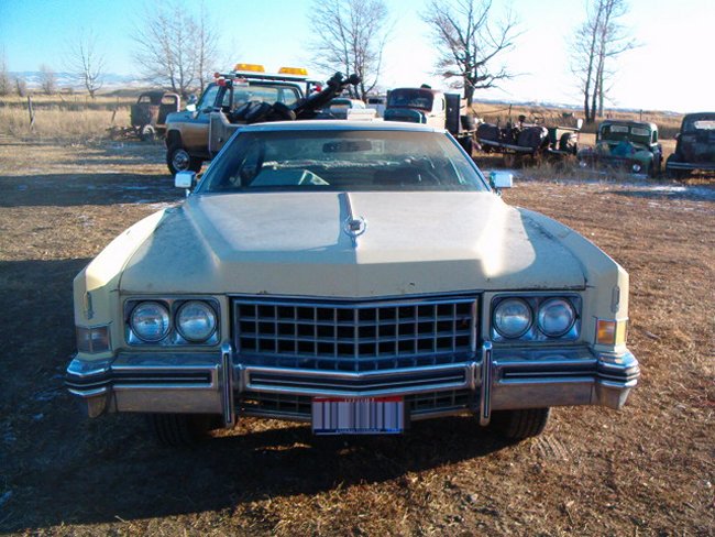 1972 Cadillac Eldorado grille idaho